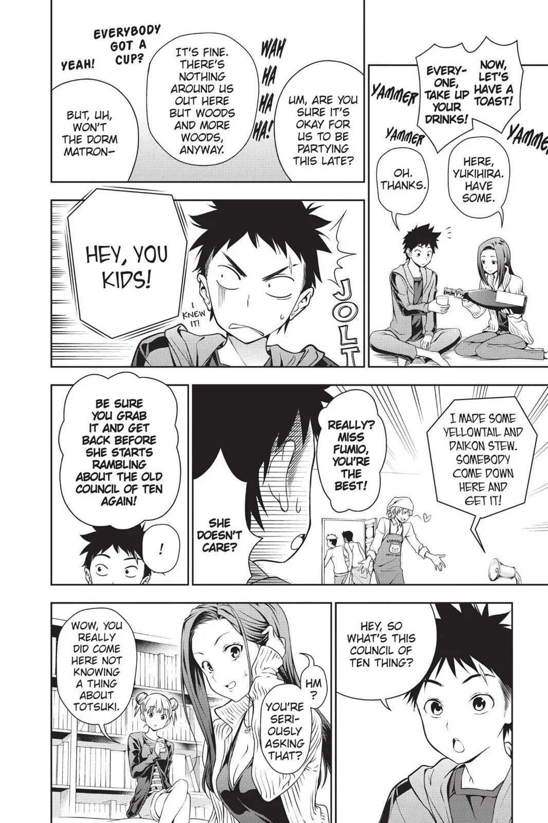 Read Food Wars en Manga Online