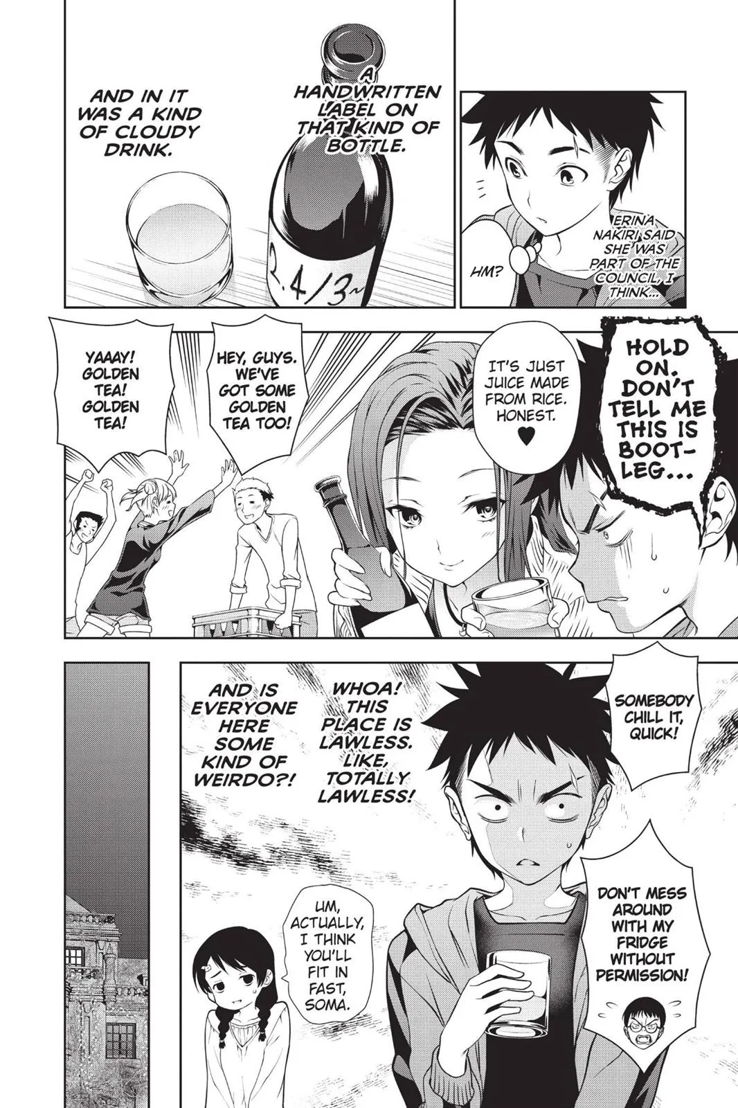 Read Food Wars en Manga Online