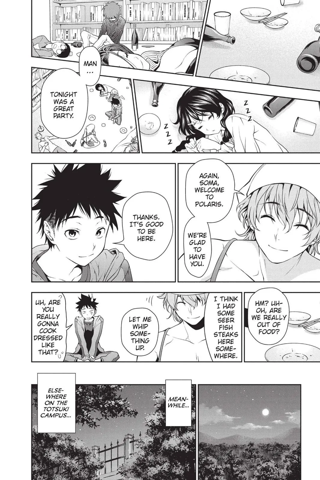 Read Food Wars en Manga Online