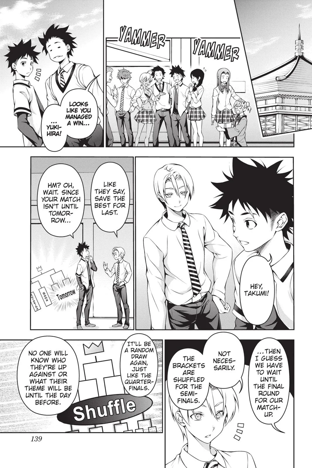 Read Food Wars en Manga Online