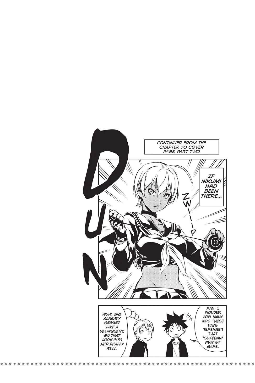 Read Food Wars en Manga Online