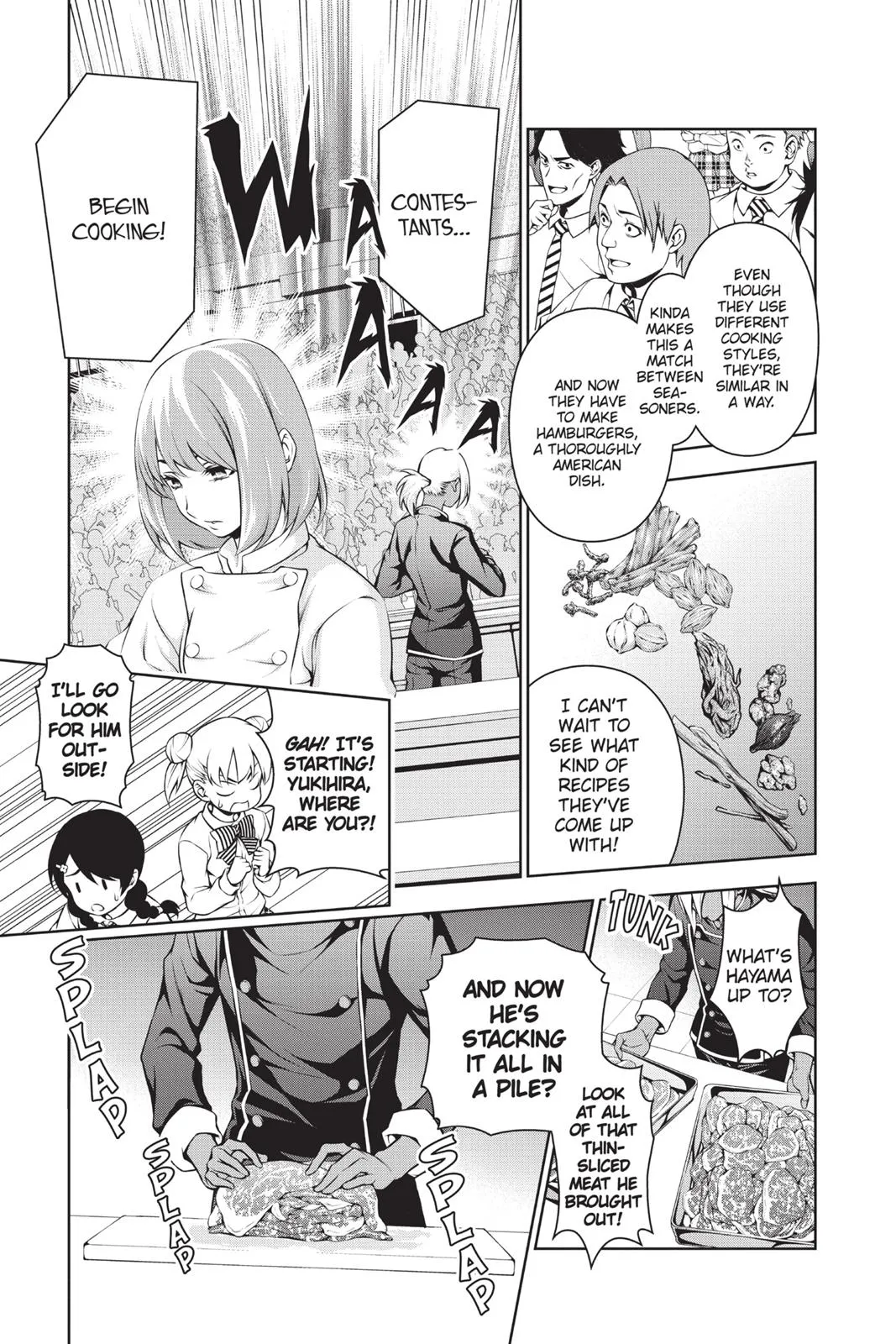 Read Food Wars en Manga Online