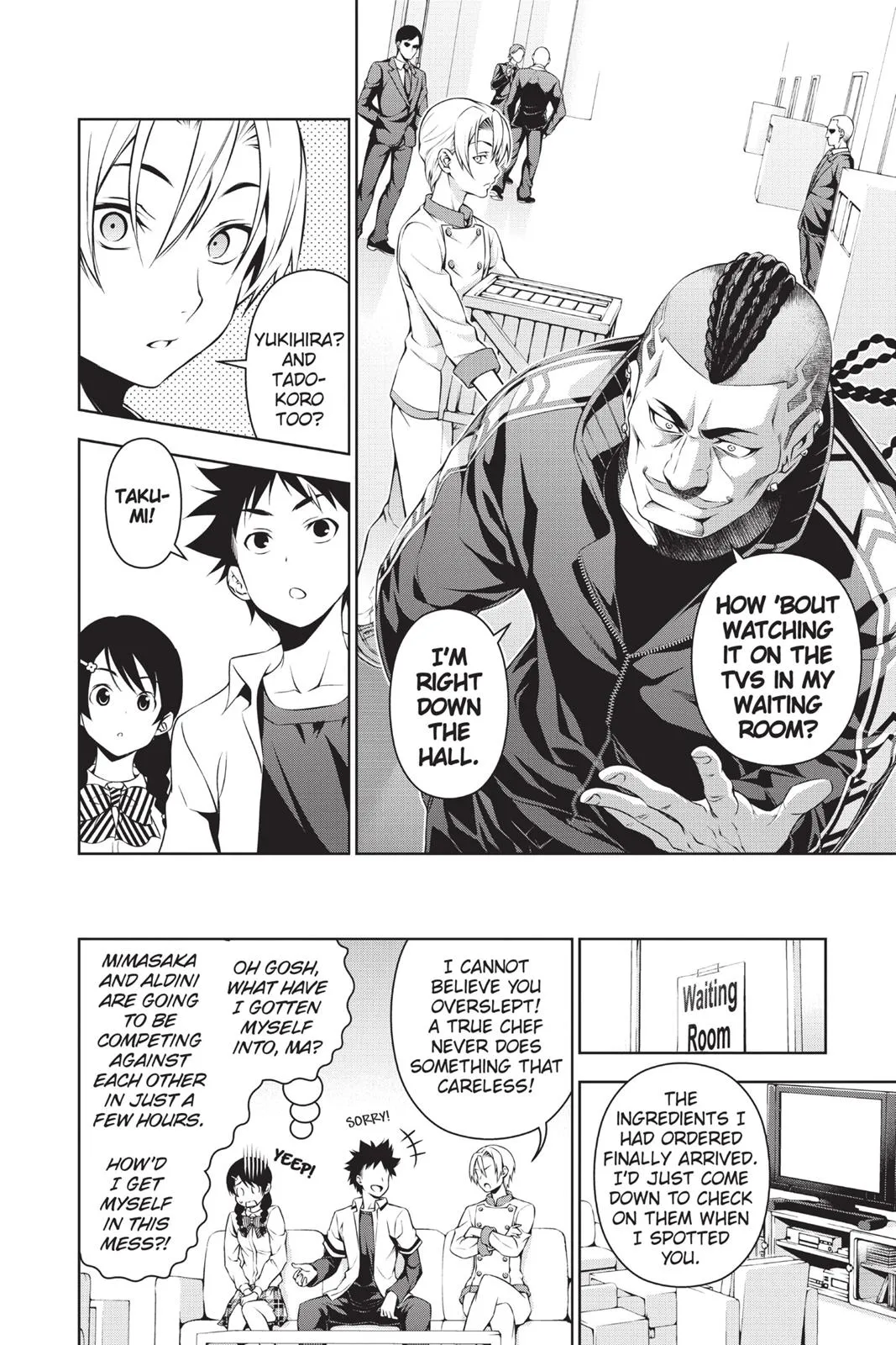 Read Food Wars en Manga Online