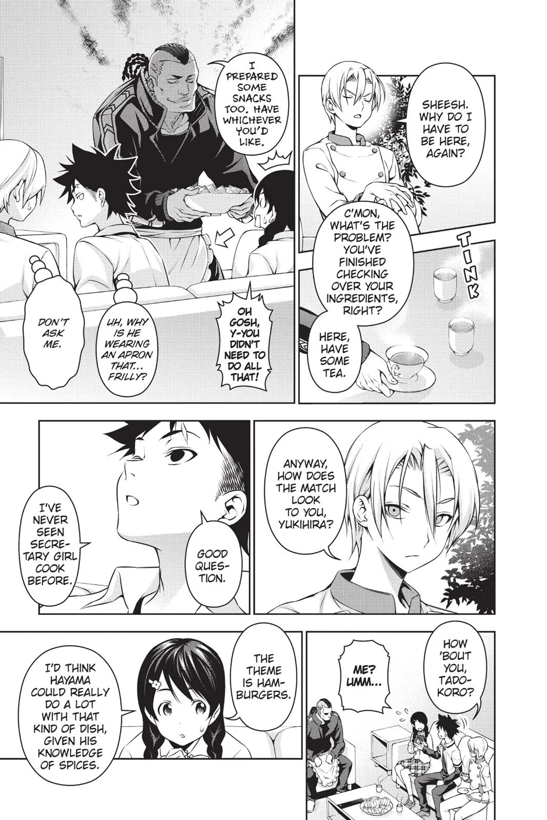 Read Food Wars en Manga Online