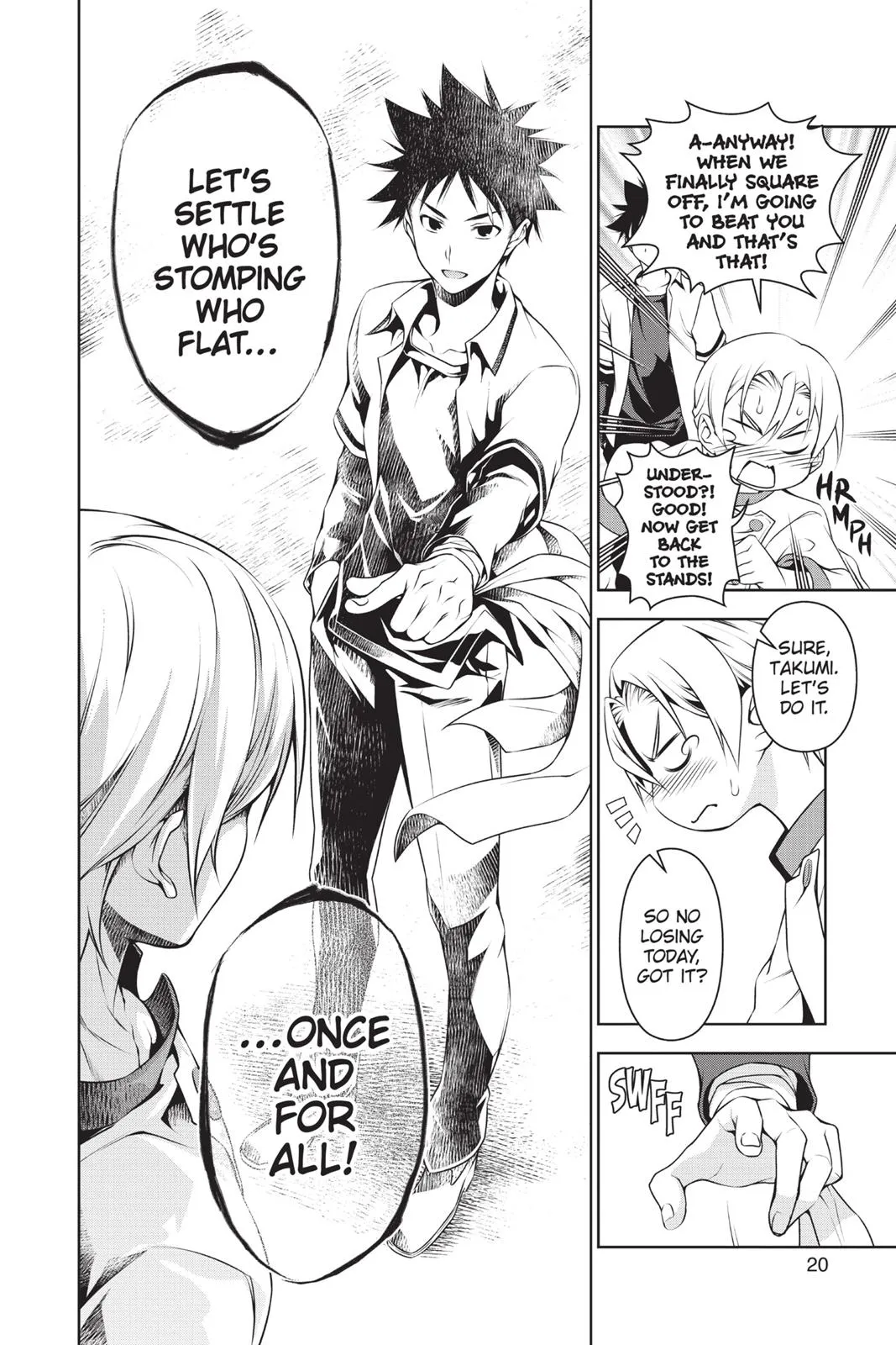 Read Food Wars en Manga Online