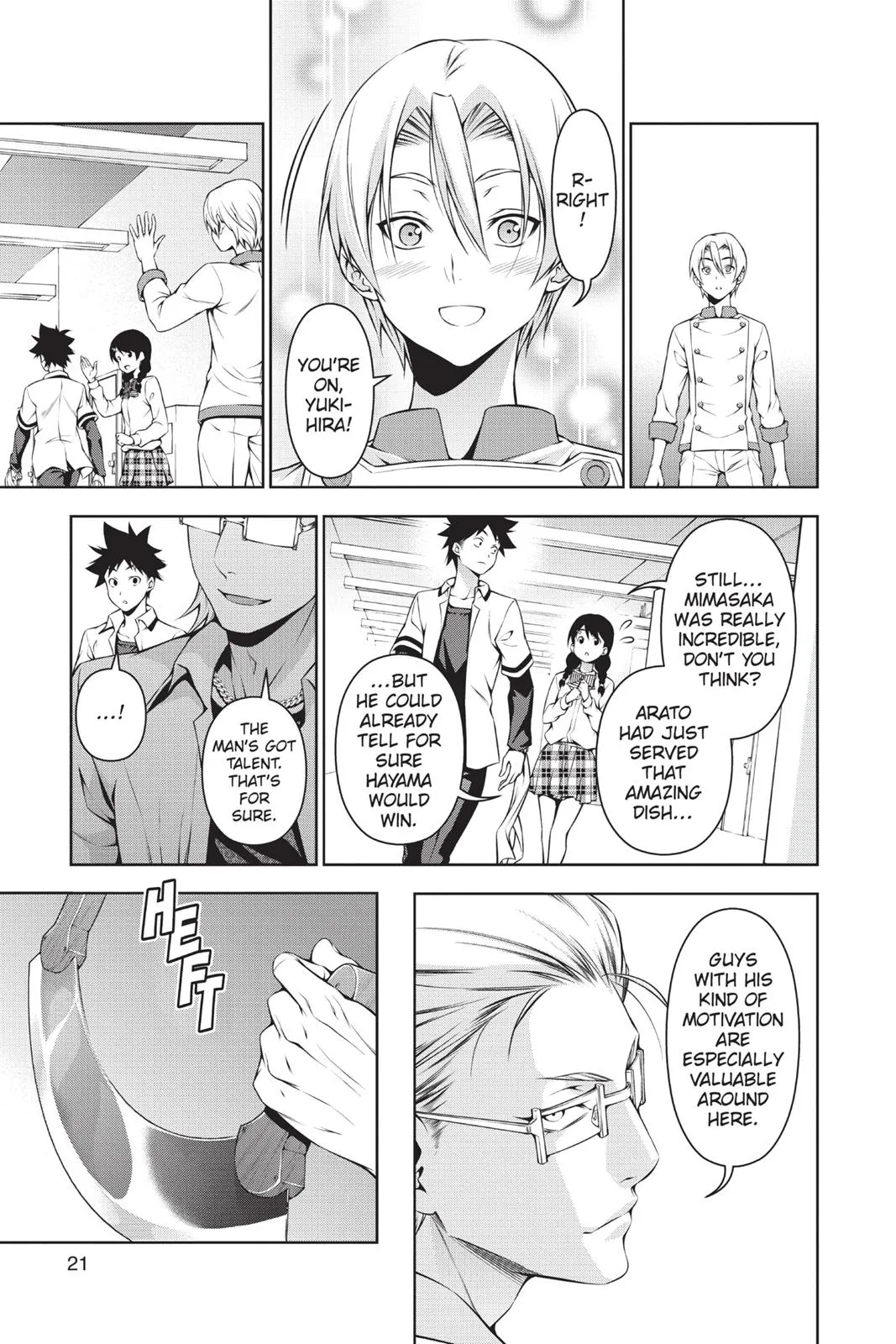 Read Food Wars en Manga Online