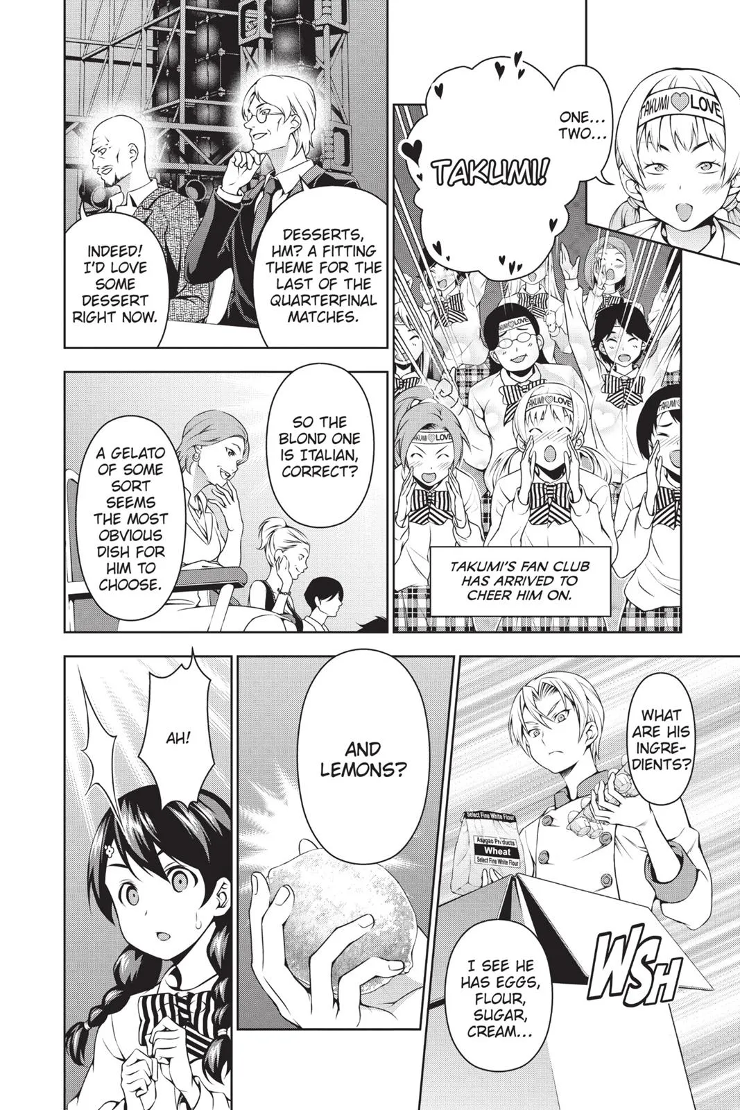 Read Food Wars en Manga Online