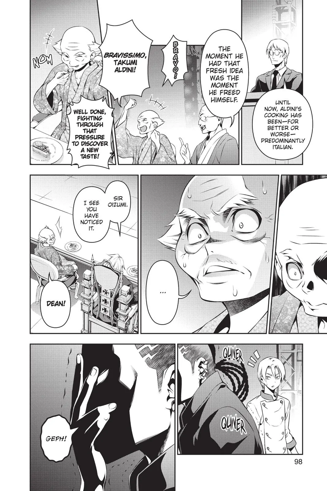 Read Food Wars en Manga Online
