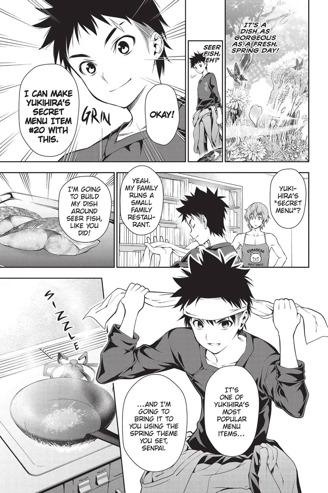 Read Food Wars en Manga Online