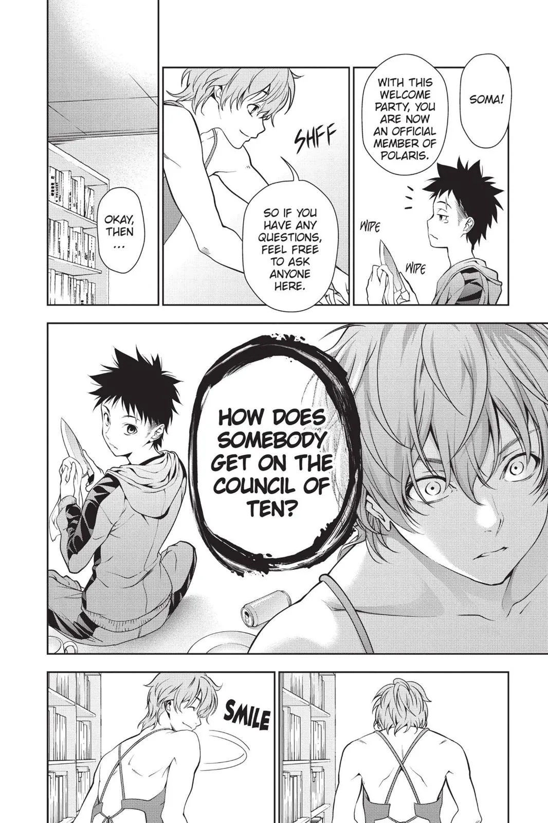 Read Food Wars en Manga Online