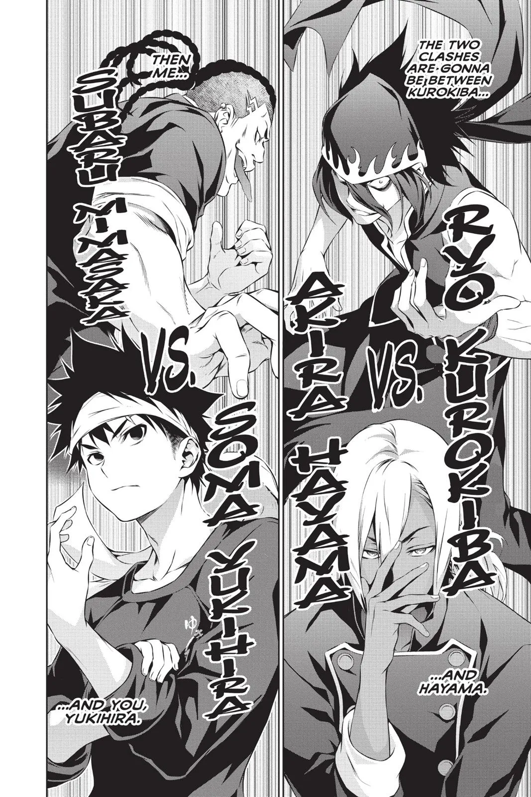 Read Food Wars en Manga Online