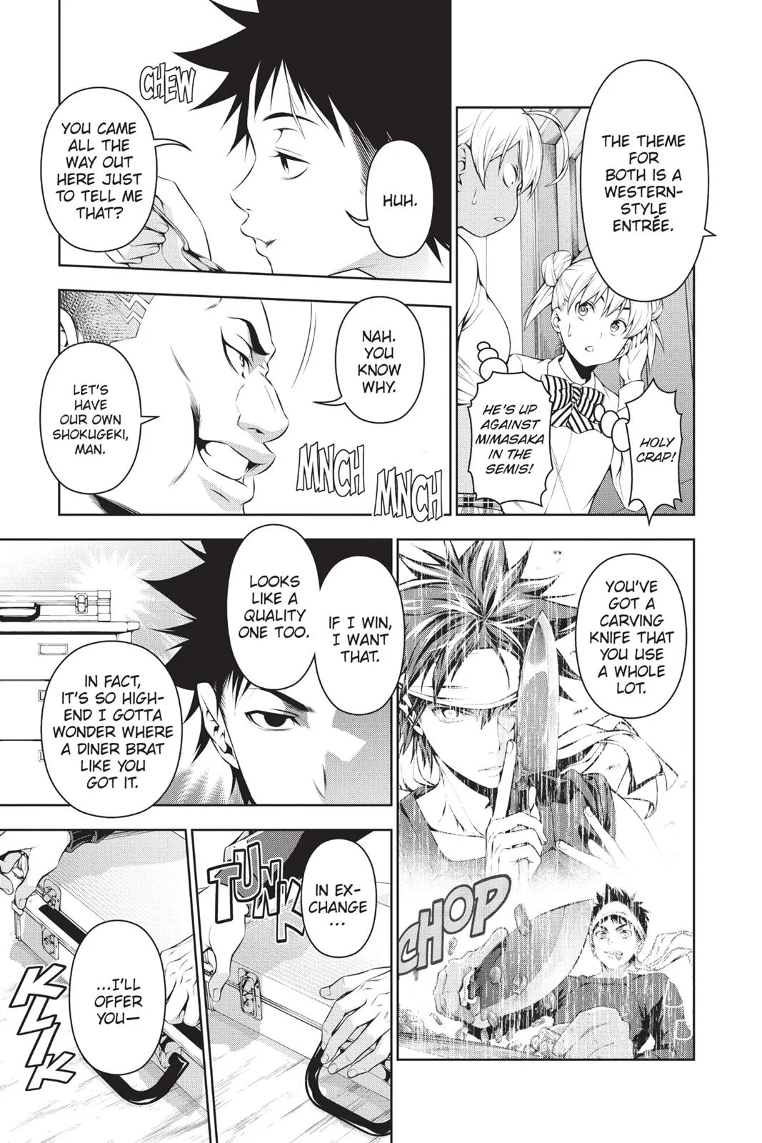 Read Food Wars en Manga Online
