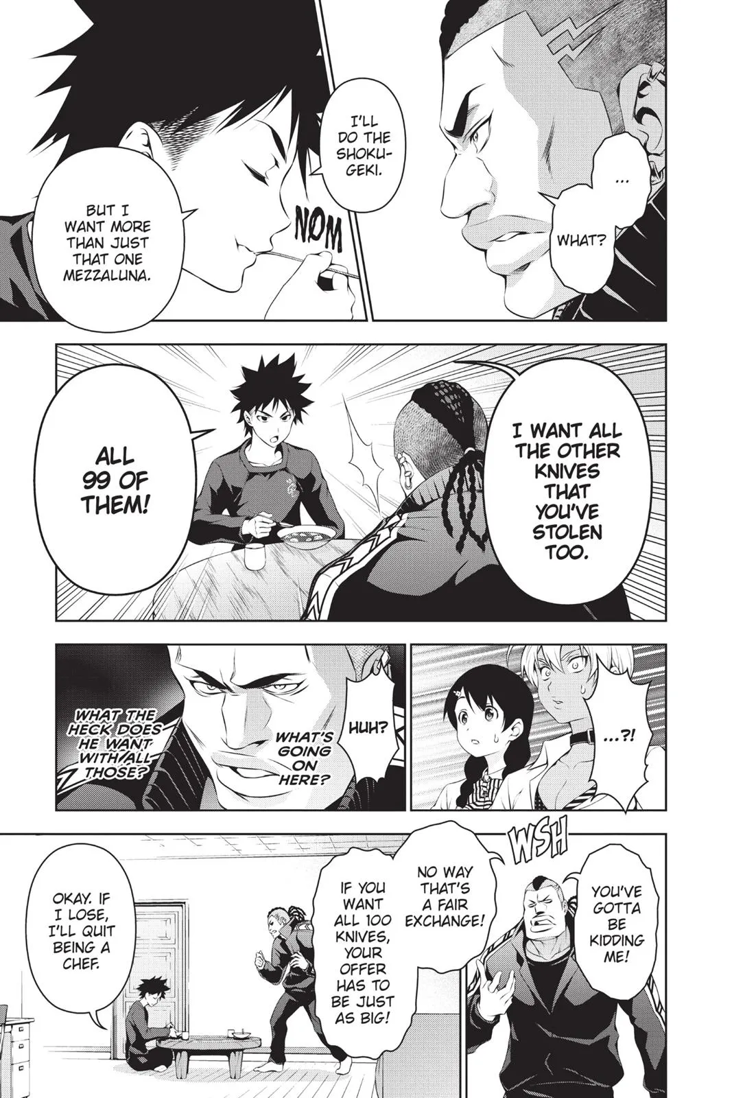 Read Food Wars en Manga Online