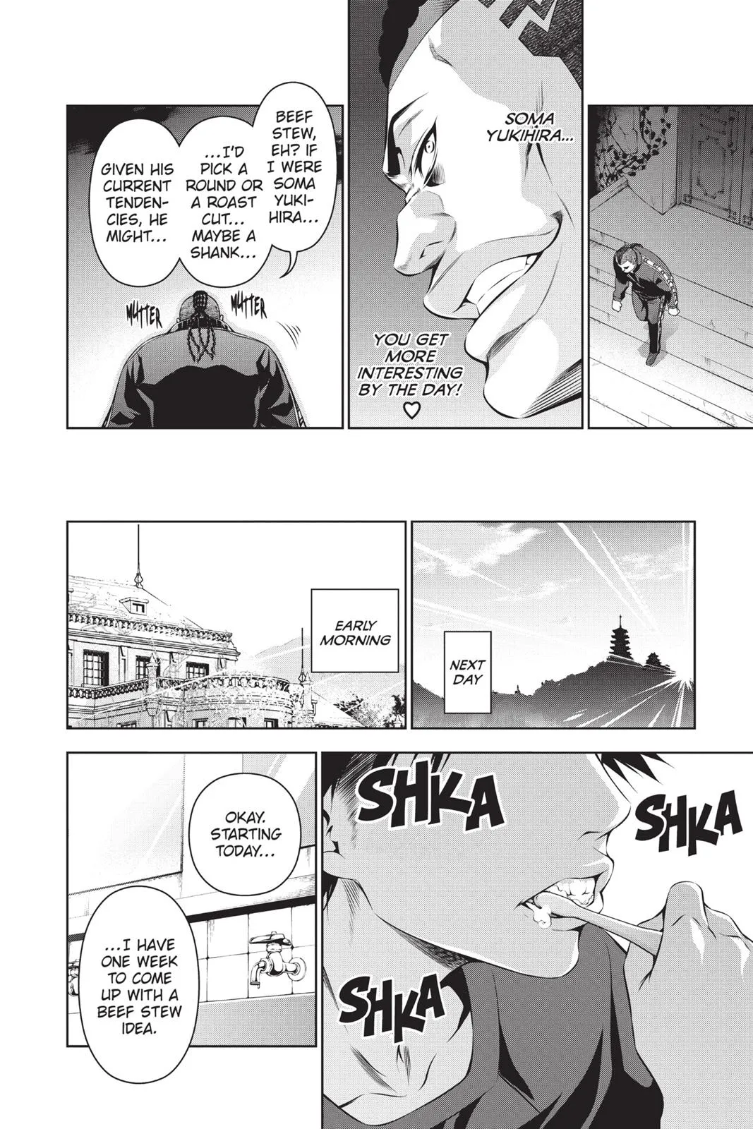 Read Food Wars en Manga Online