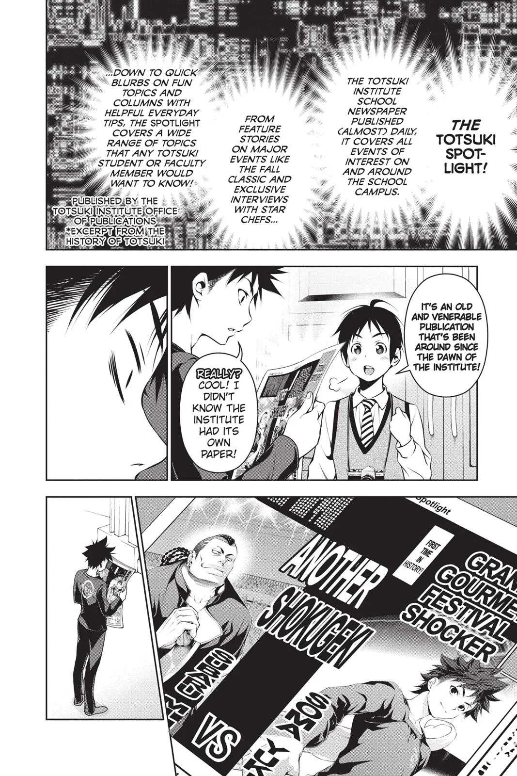 Read Food Wars en Manga Online