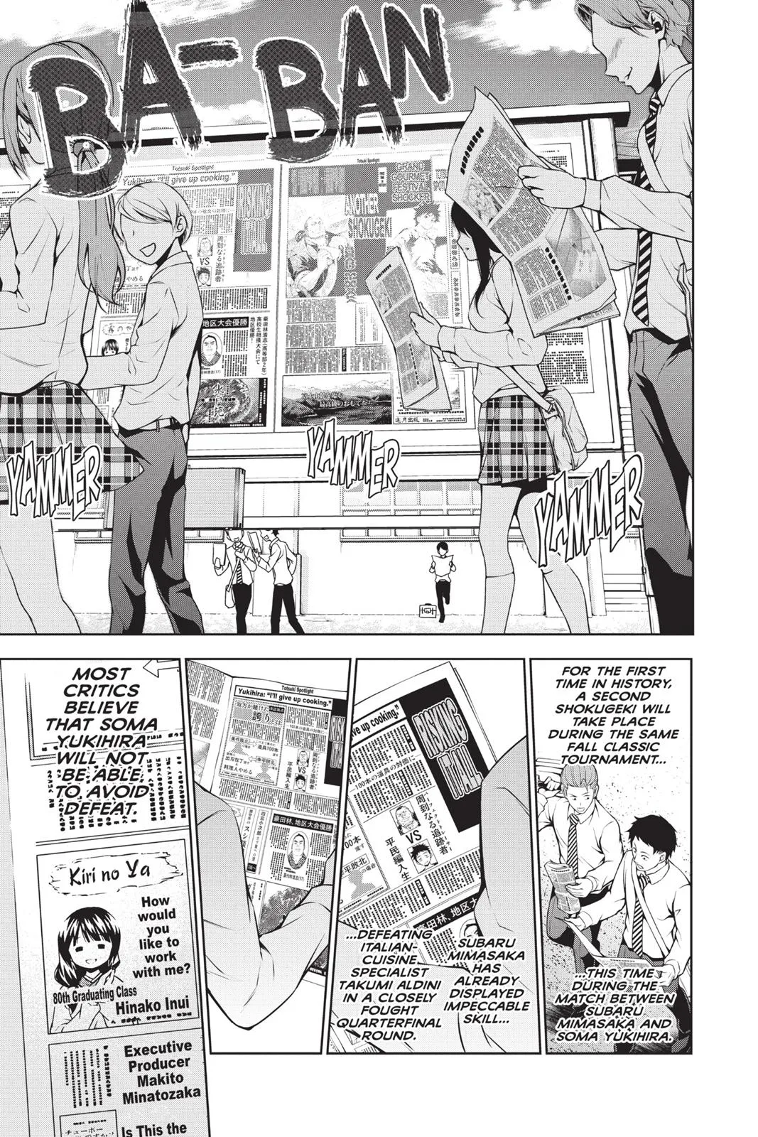 Read Food Wars en Manga Online