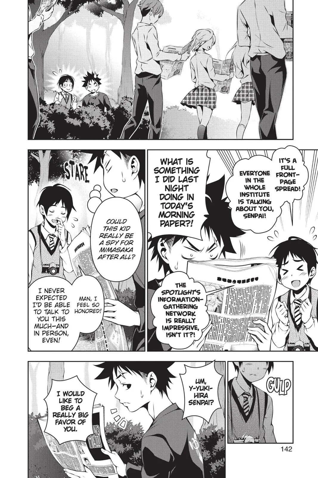 Read Food Wars en Manga Online