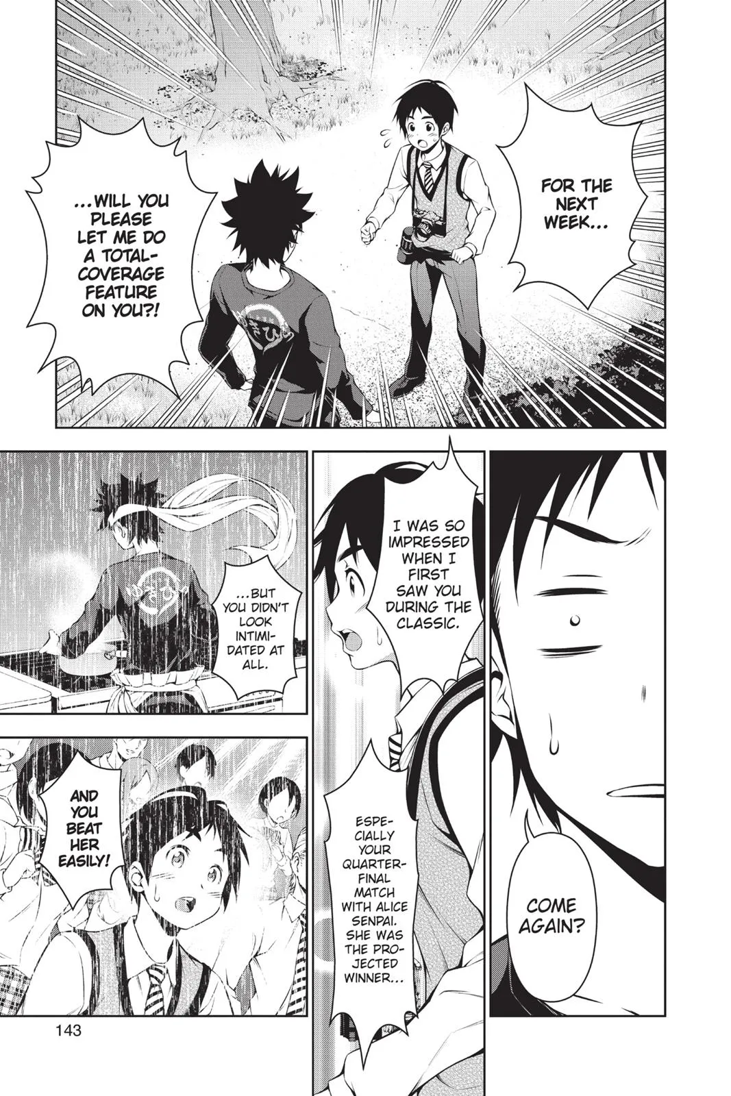 Read Food Wars en Manga Online