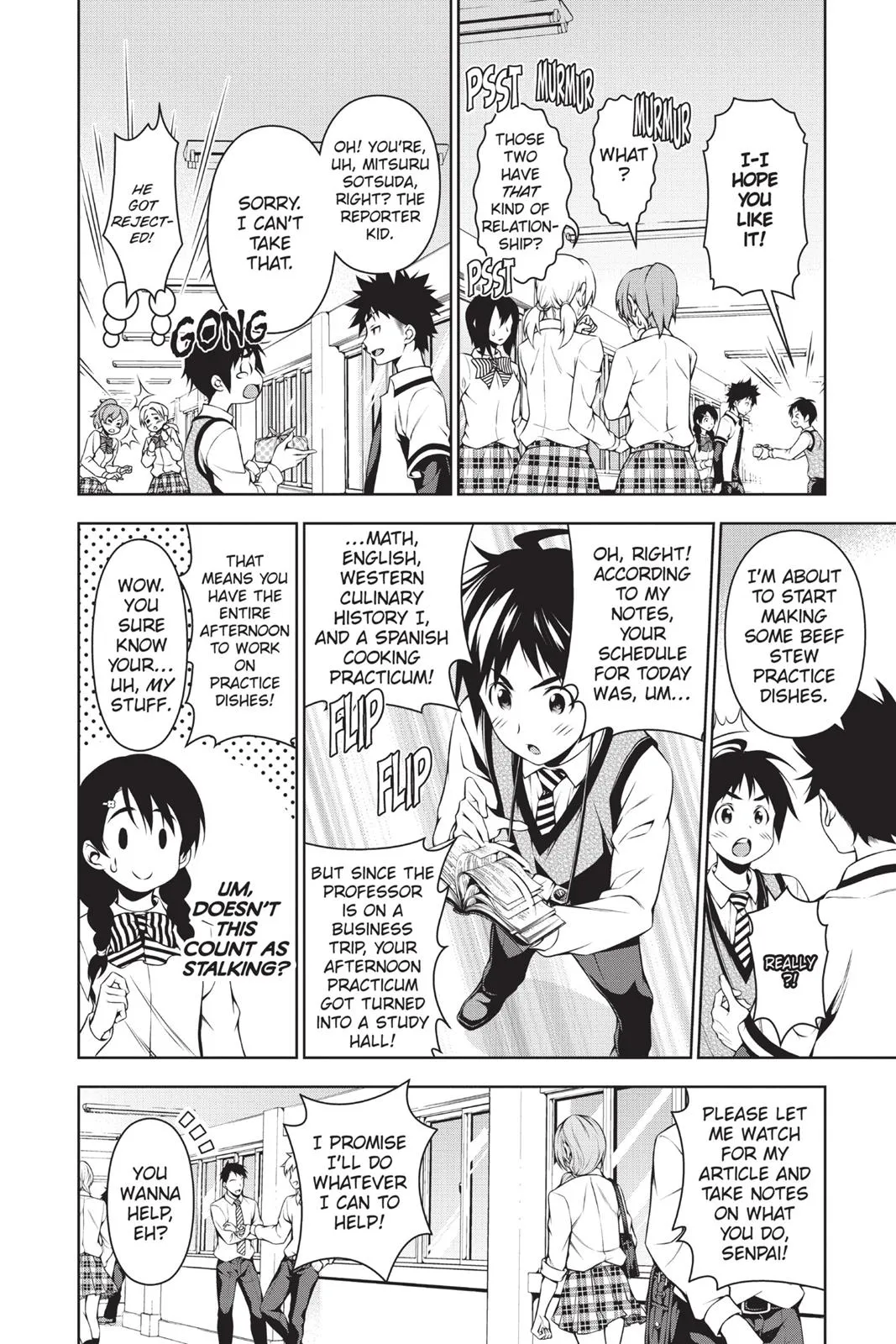 Read Food Wars en Manga Online
