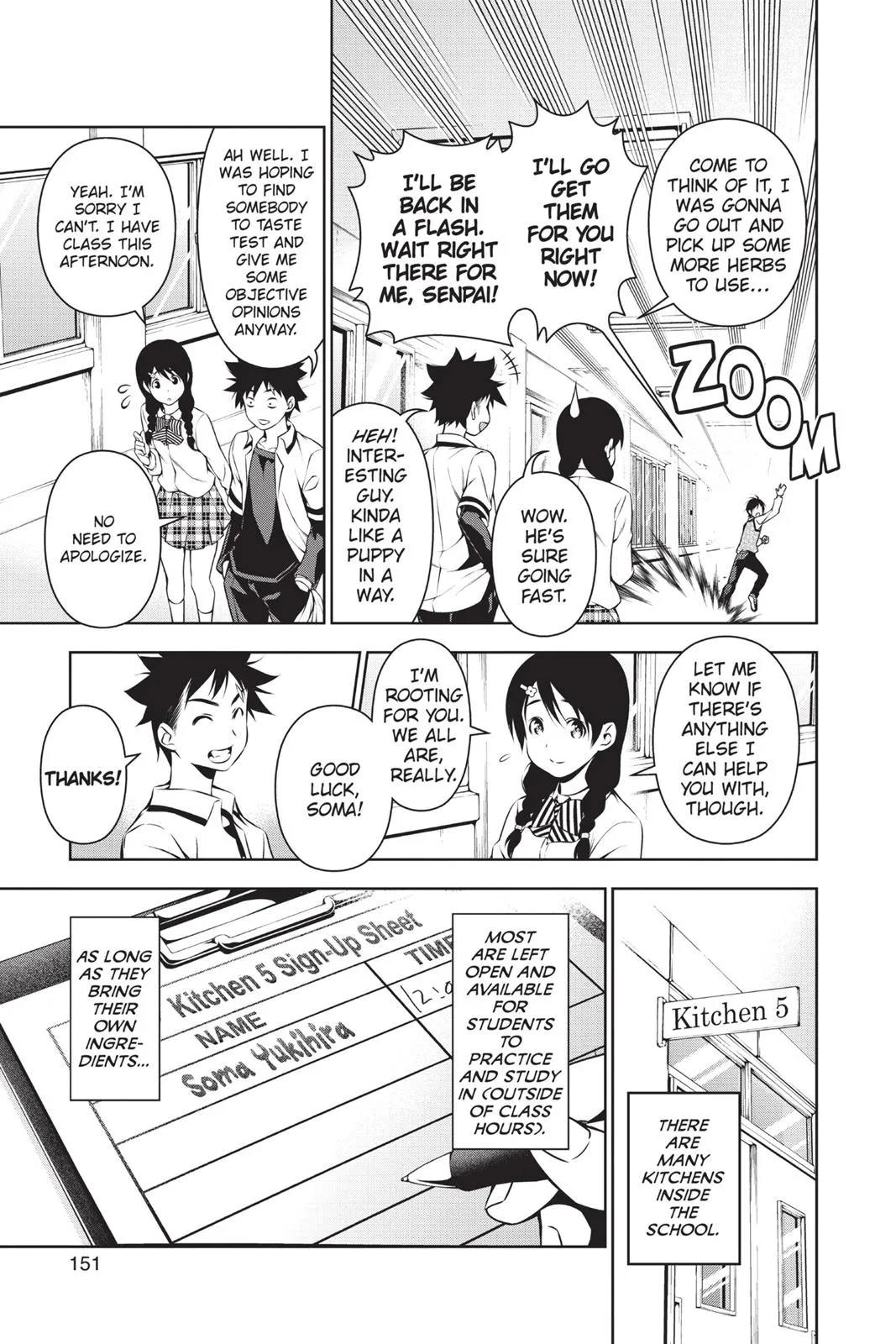 Read Food Wars en Manga Online