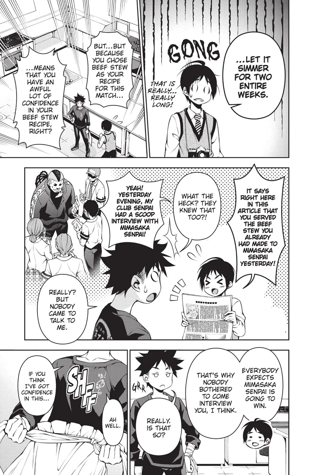 Read Food Wars en Manga Online