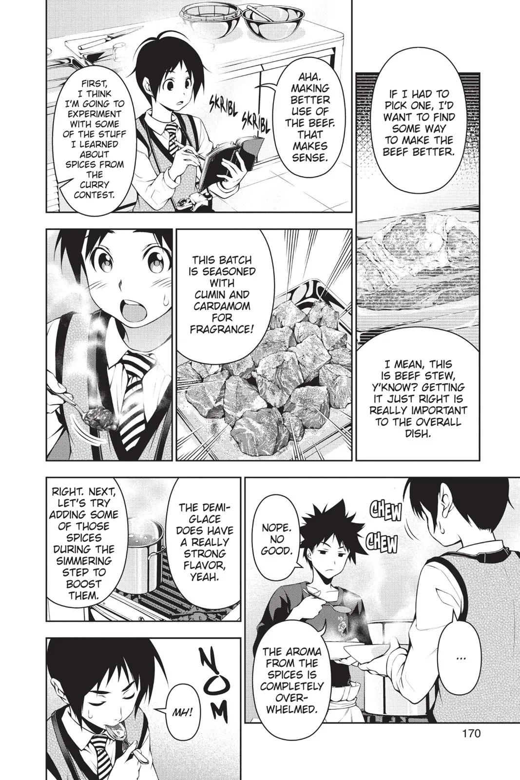 Read Food Wars en Manga Online