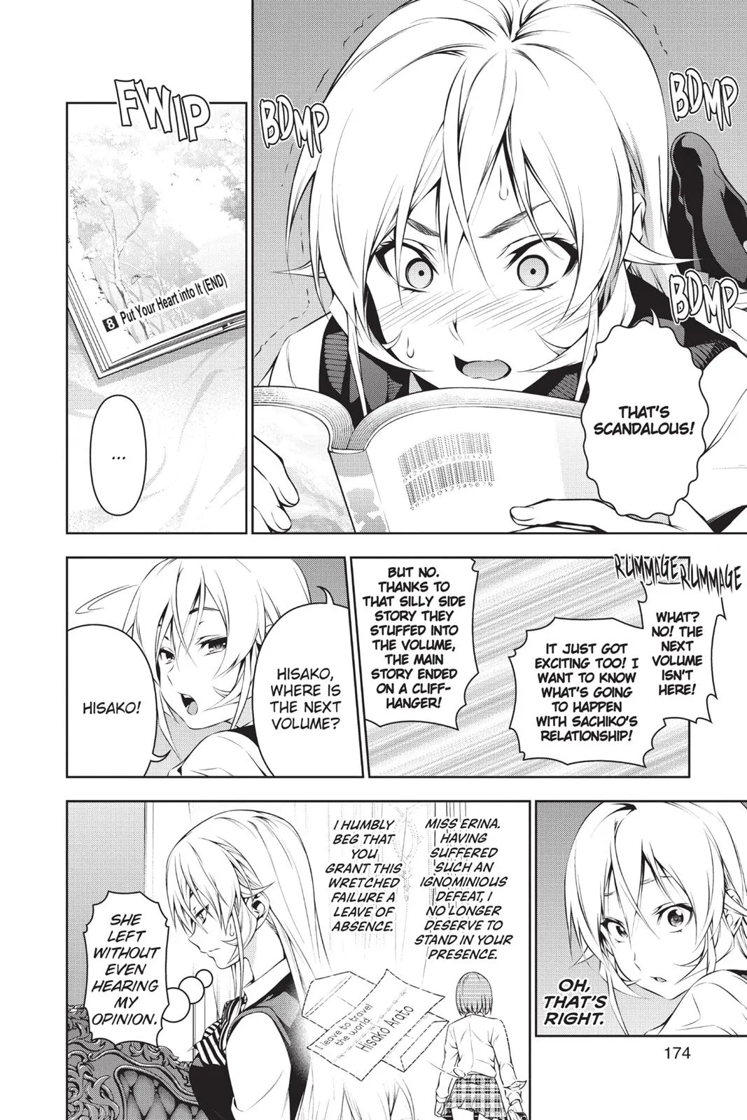 Read Food Wars en Manga Online