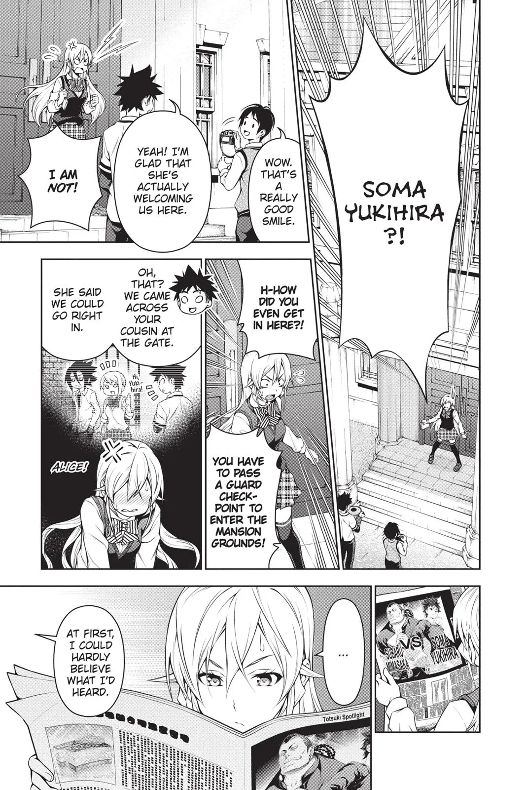 Read Food Wars en Manga Online