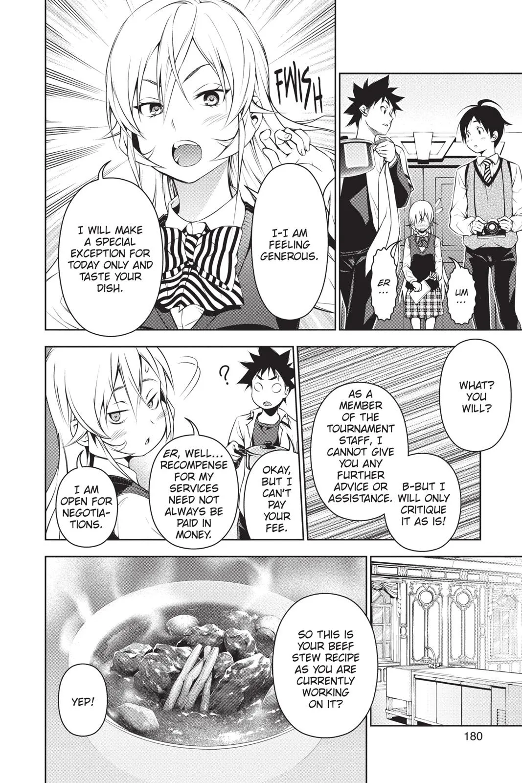 Read Food Wars en Manga Online