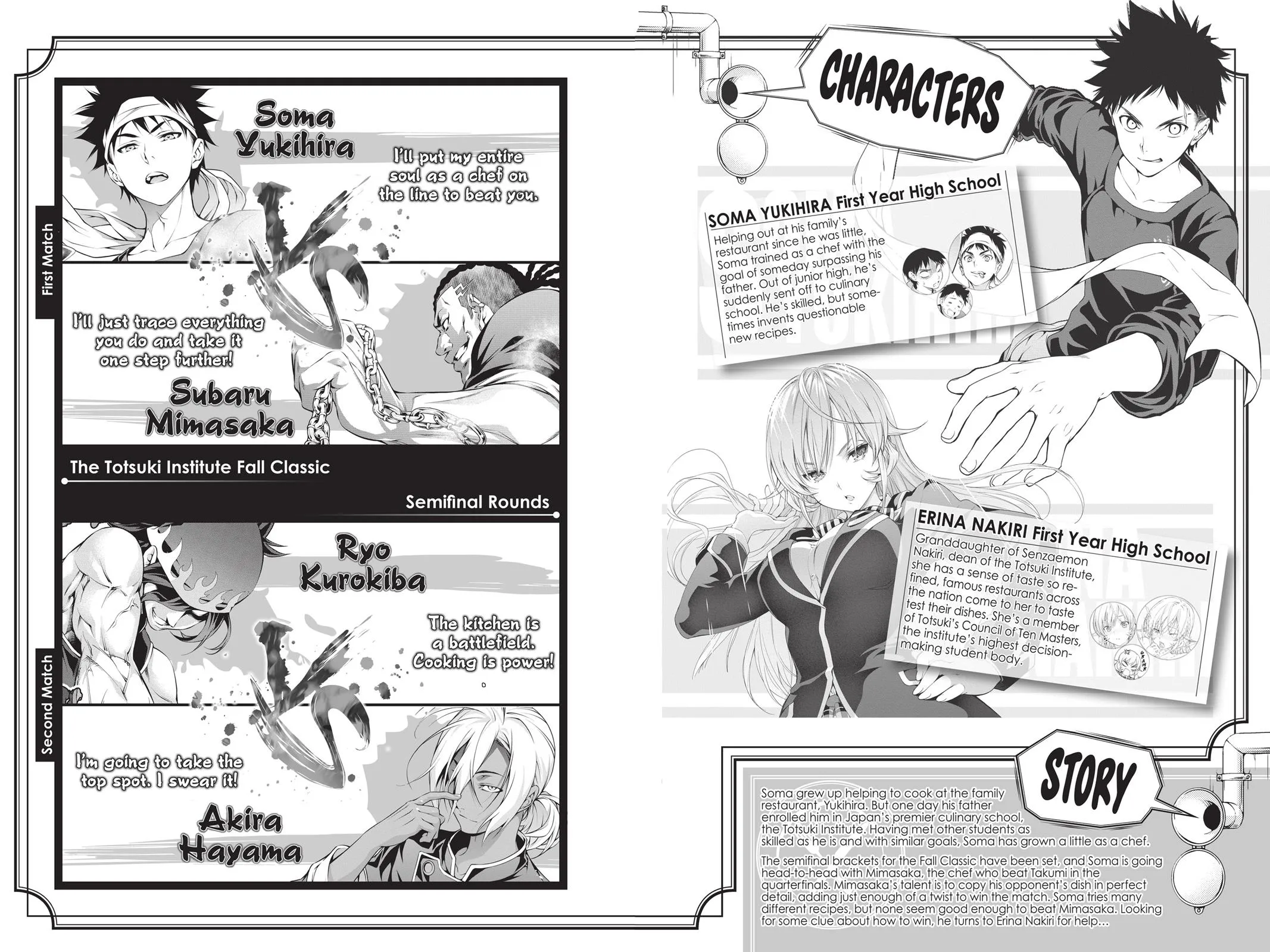 Read Food Wars en Manga Online