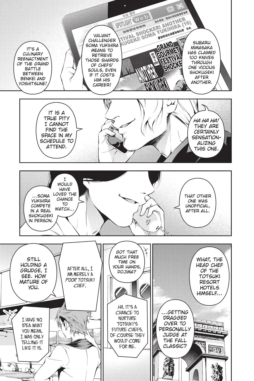 Read Food Wars en Manga Online