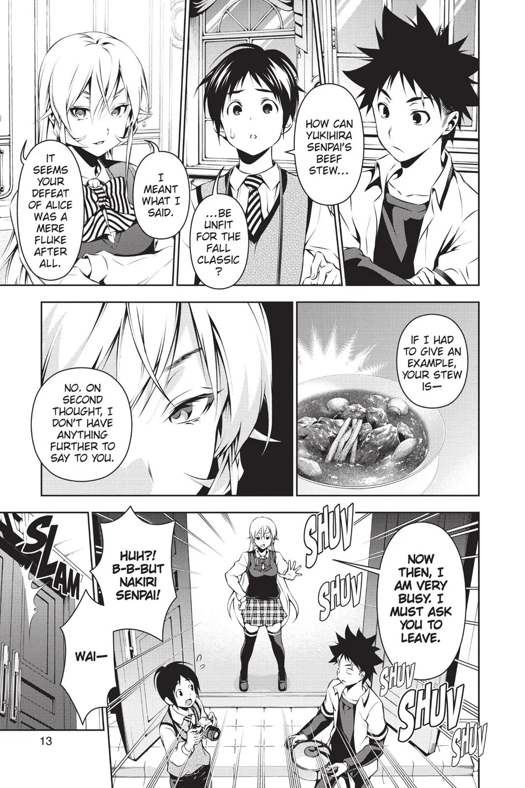 Read Food Wars en Manga Online
