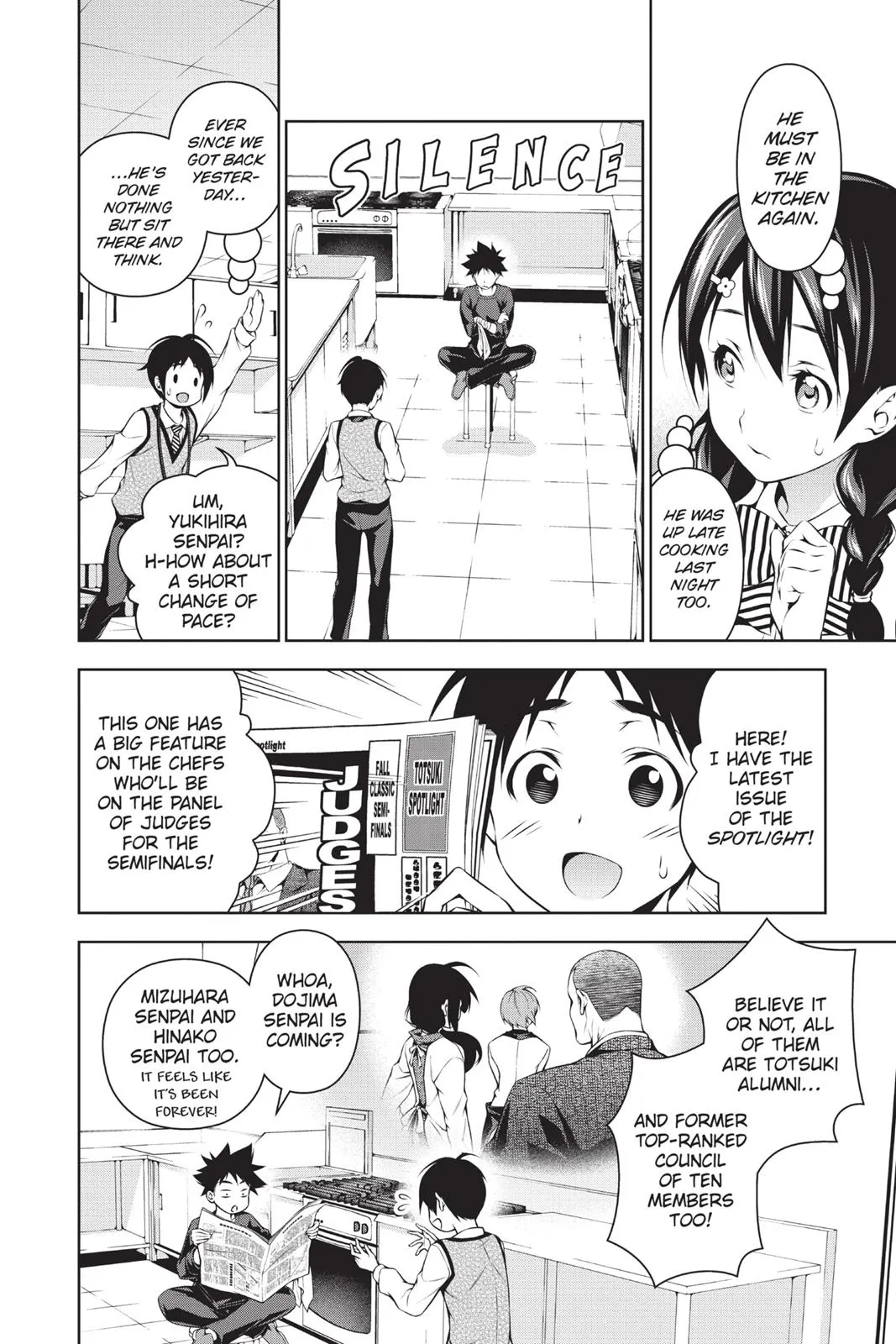 Read Food Wars en Manga Online