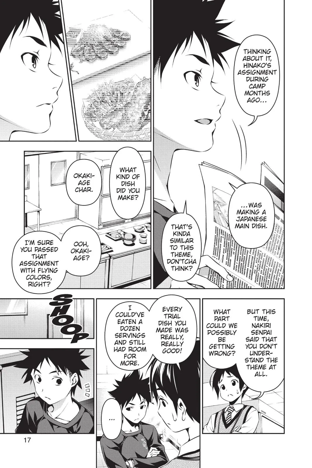 Read Food Wars en Manga Online