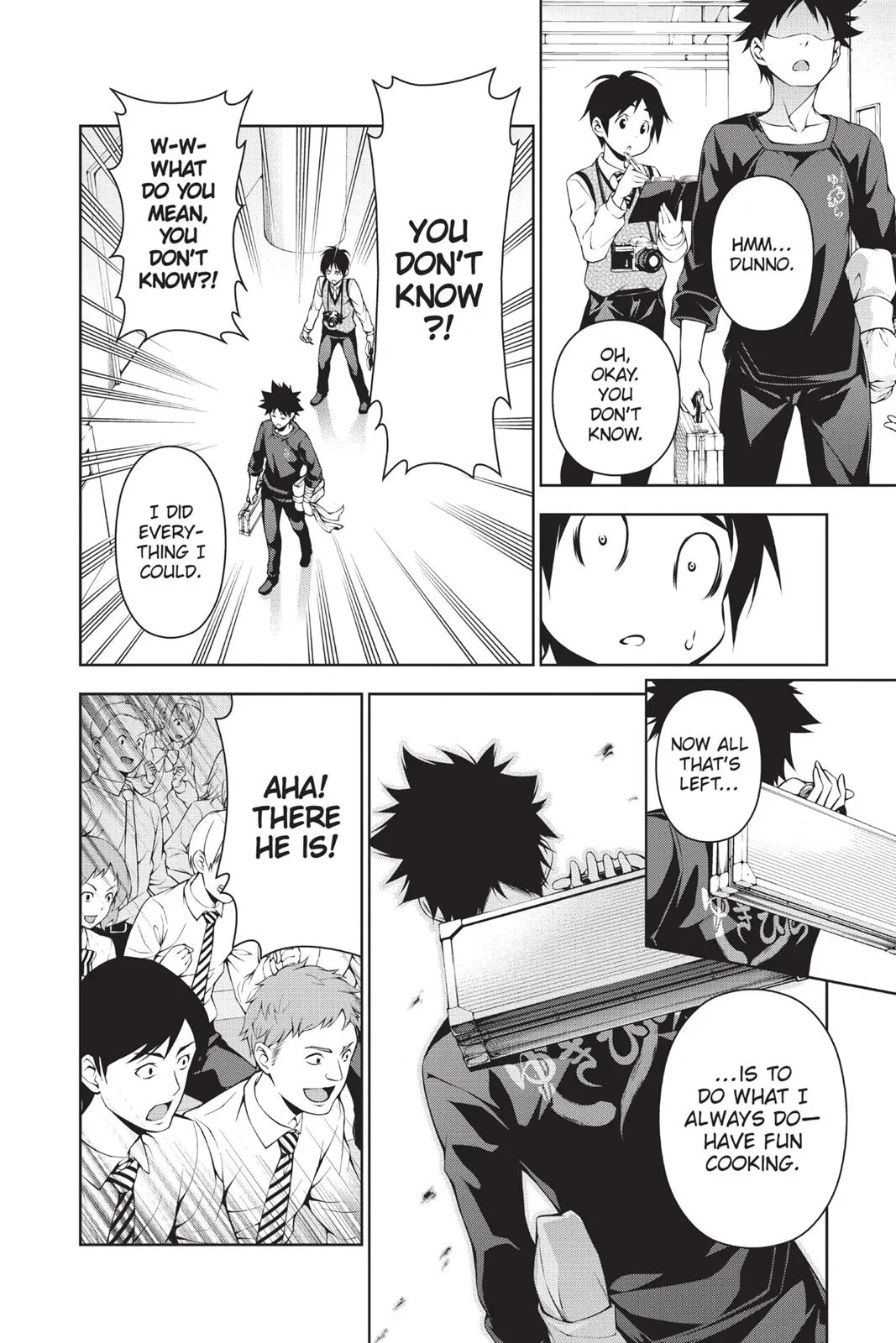 Read Food Wars en Manga Online