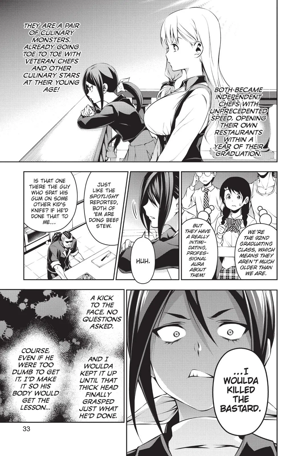 Read Food Wars en Manga Online