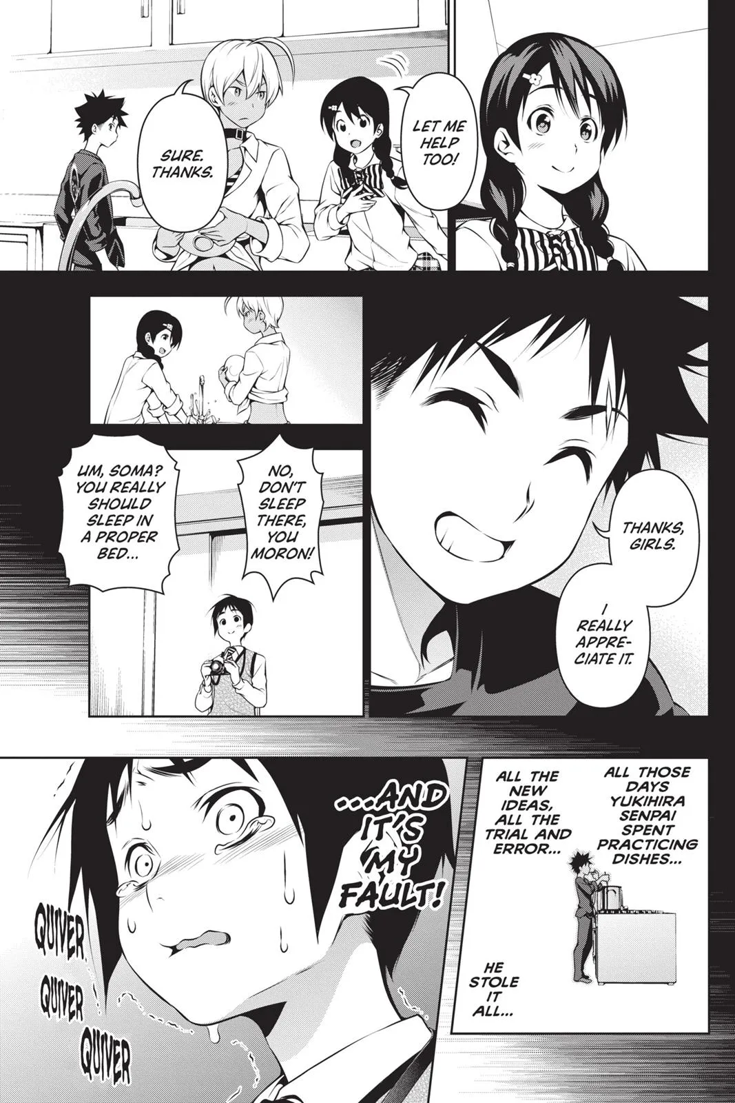 Read Food Wars en Manga Online