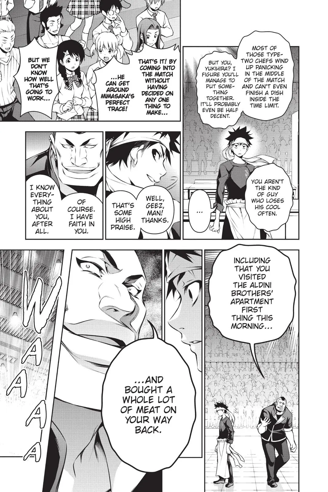 Read Food Wars en Manga Online