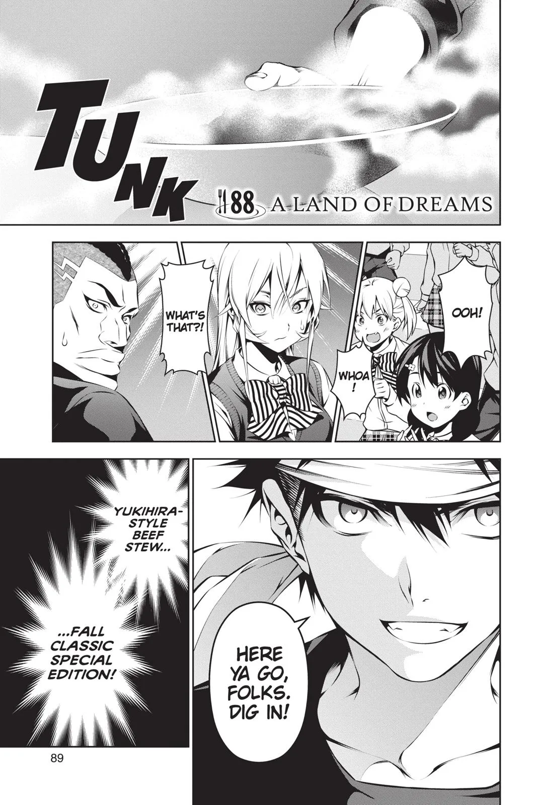 Read Food Wars en Manga Online