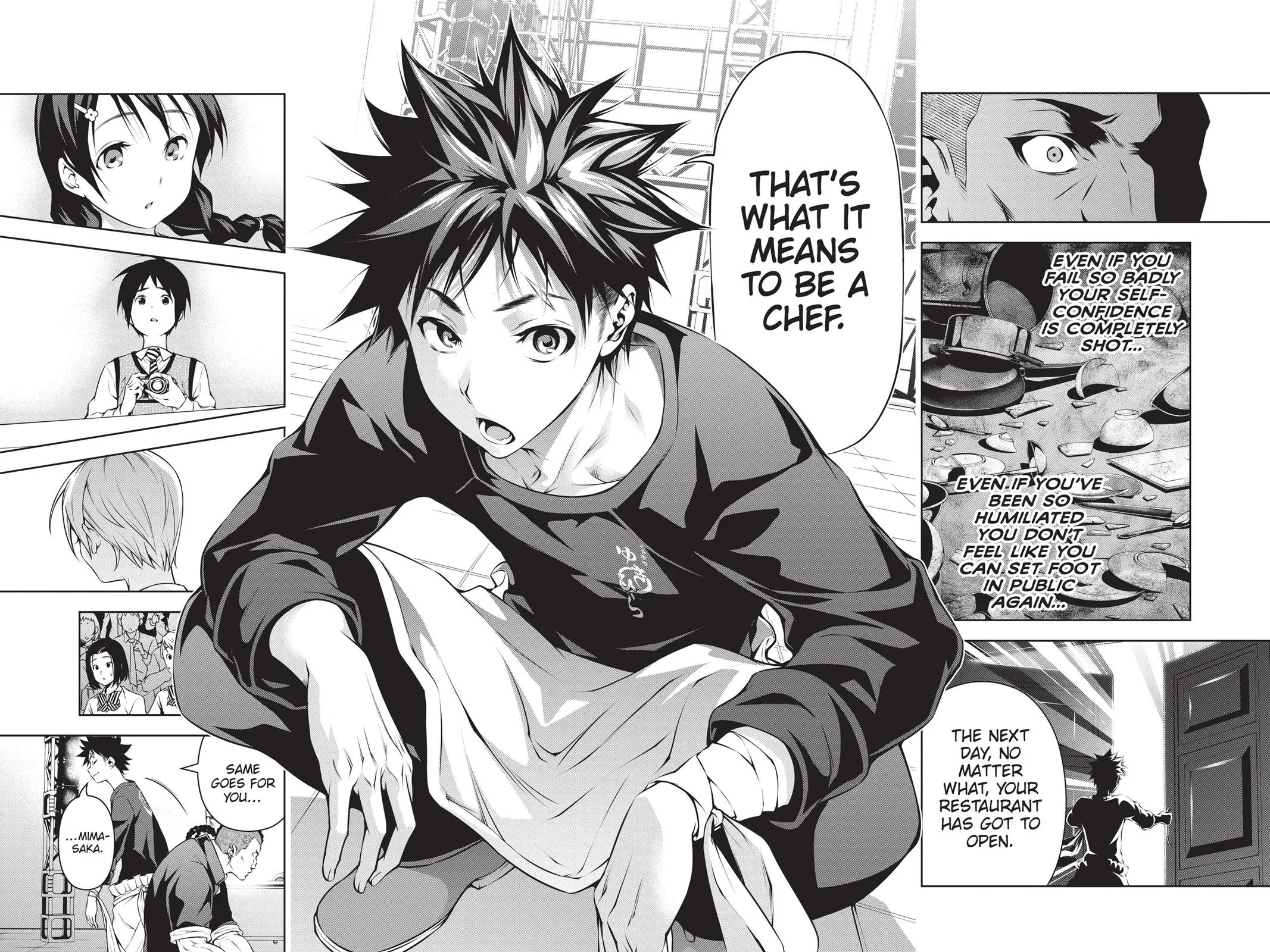 Read Food Wars en Manga Online