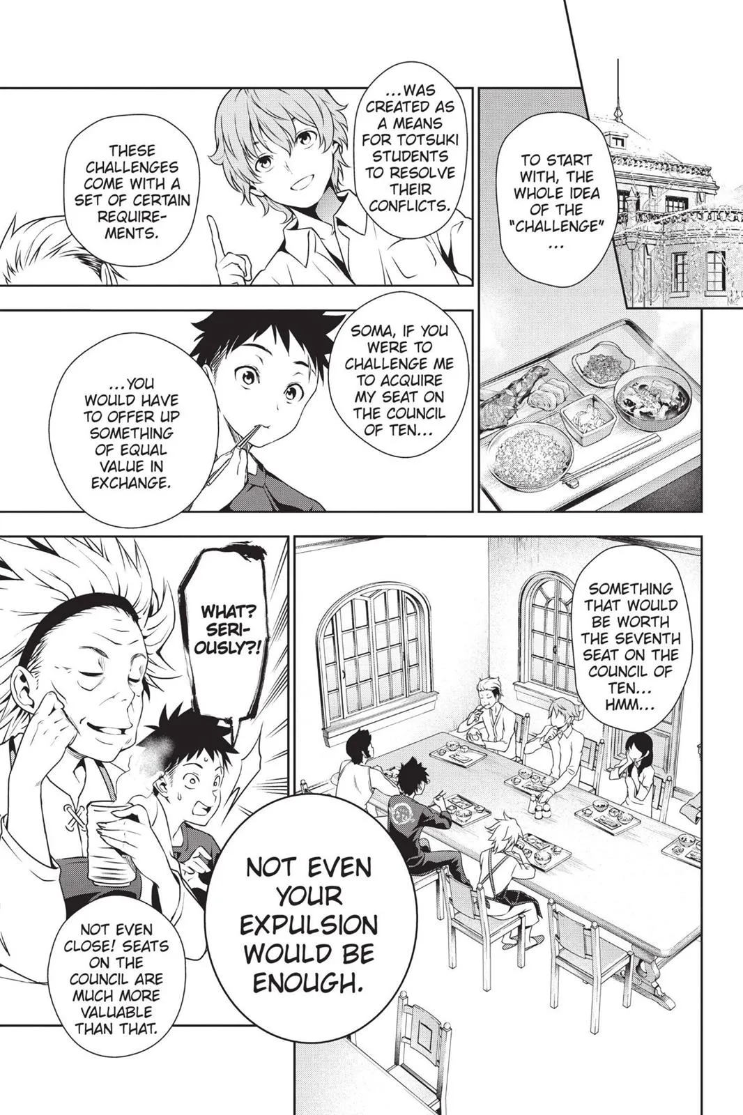 Read Food Wars en Manga Online