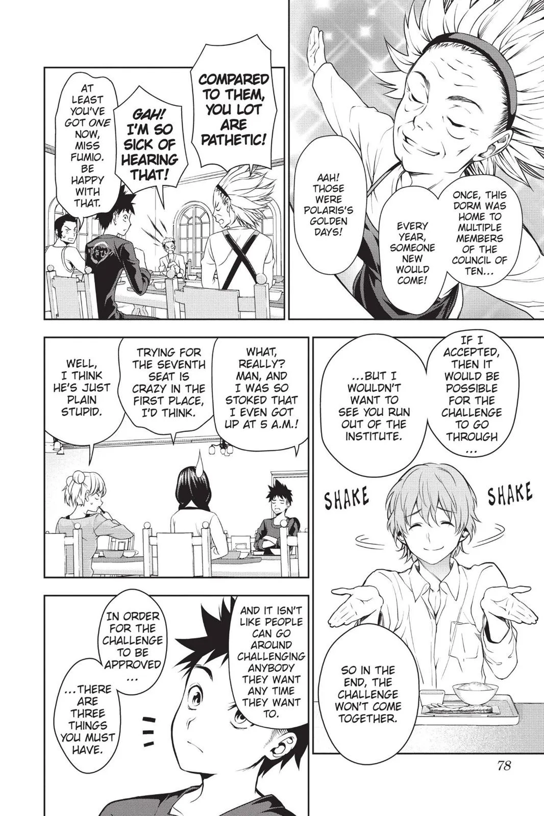 Read Food Wars en Manga Online