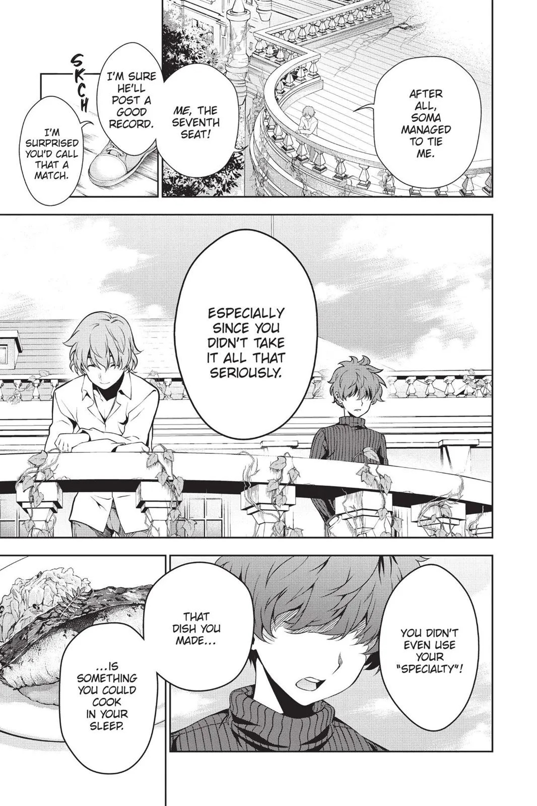 Read Food Wars en Manga Online