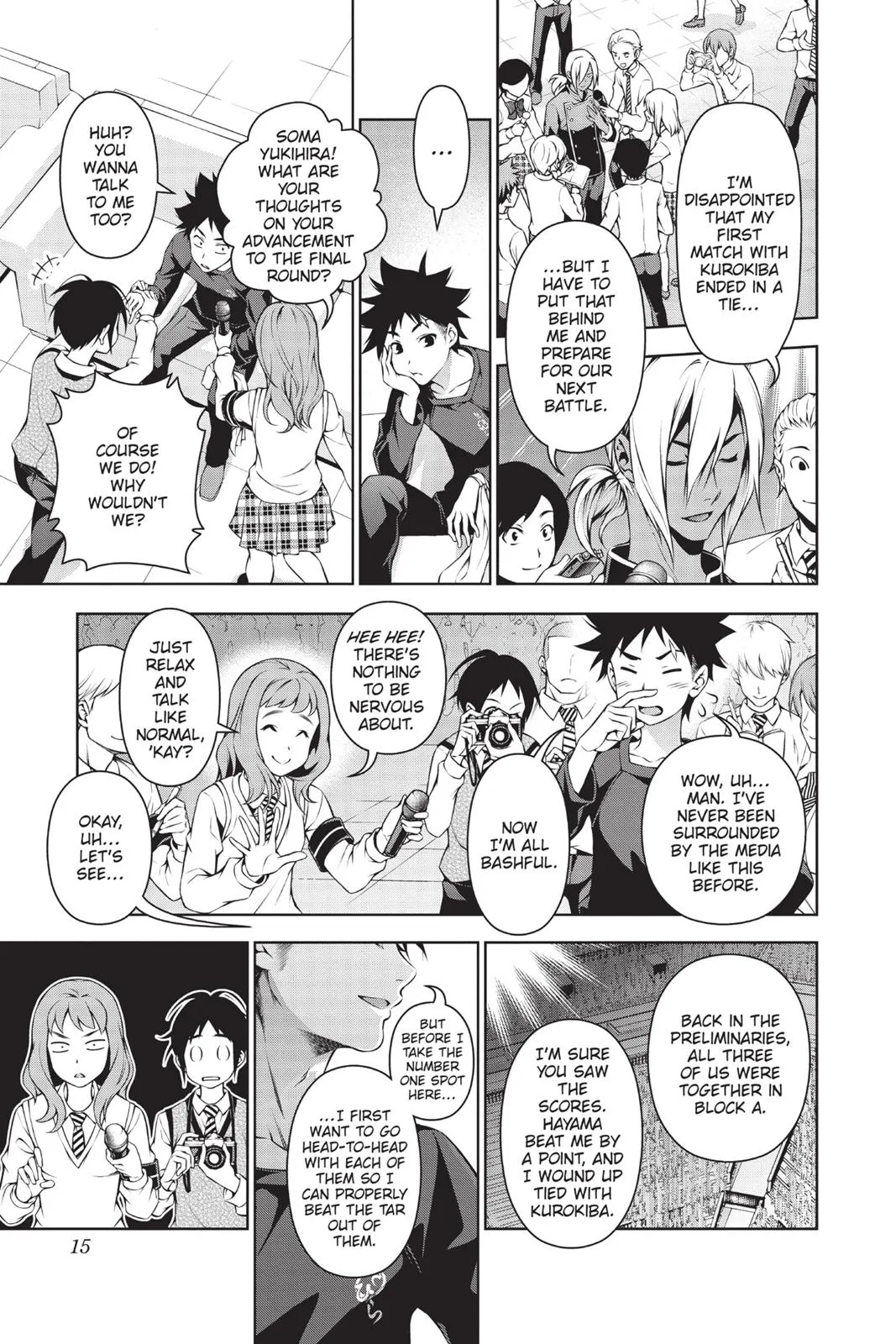 Read Food Wars en Manga Online