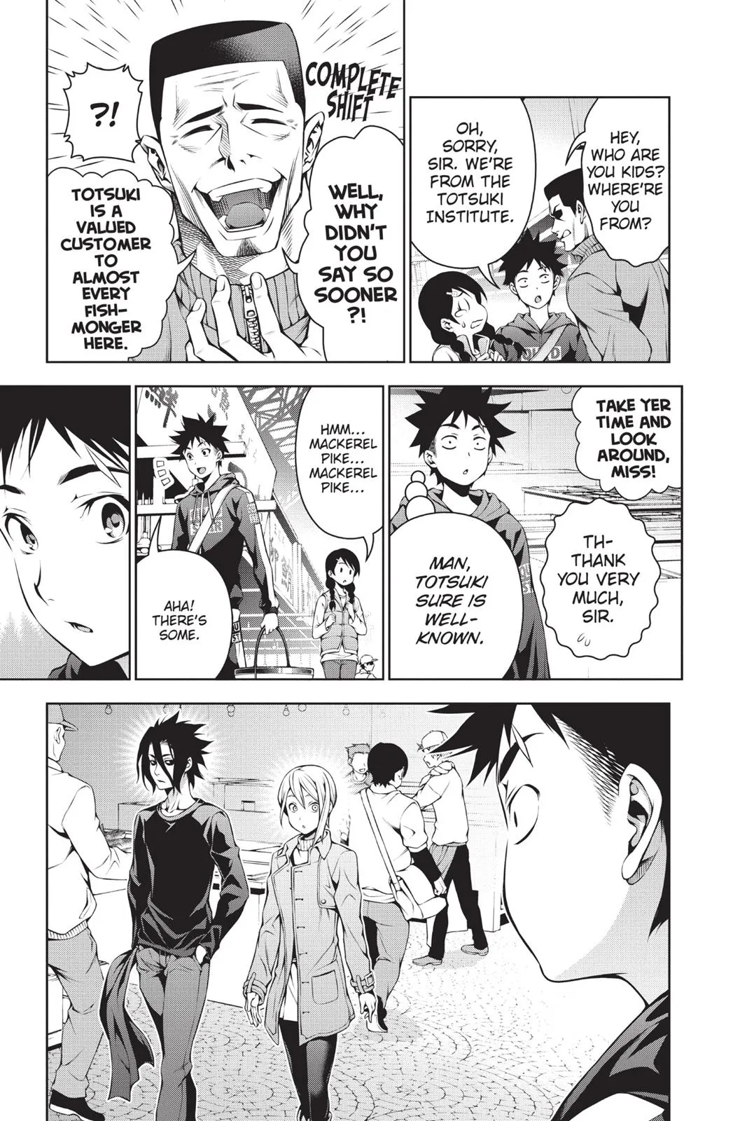 Read Food Wars en Manga Online