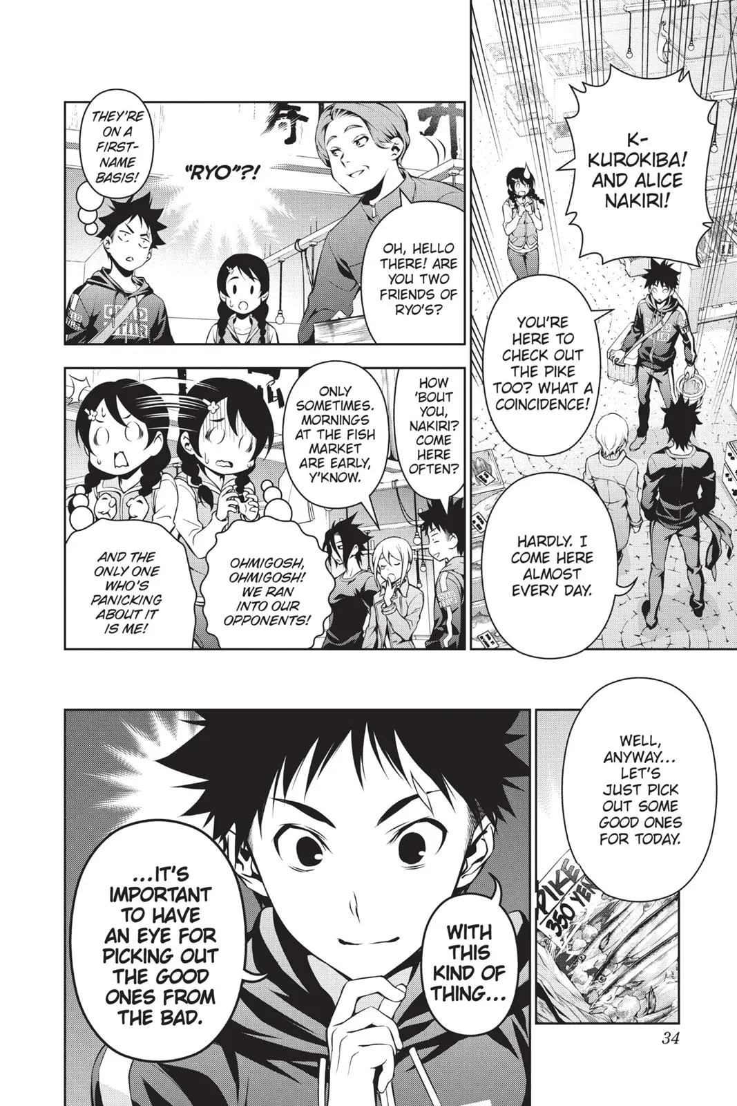 Read Food Wars en Manga Online