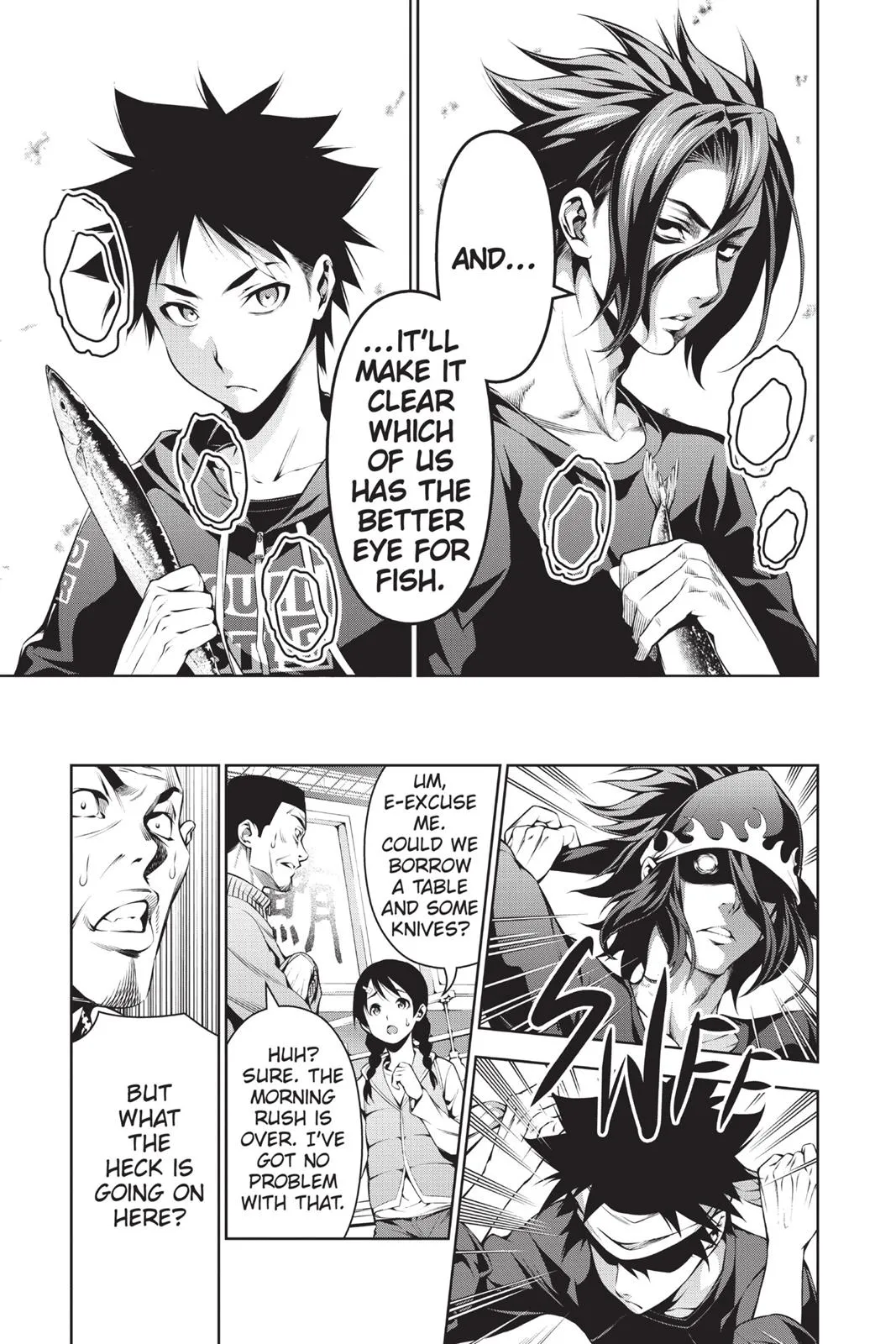 Read Food Wars en Manga Online