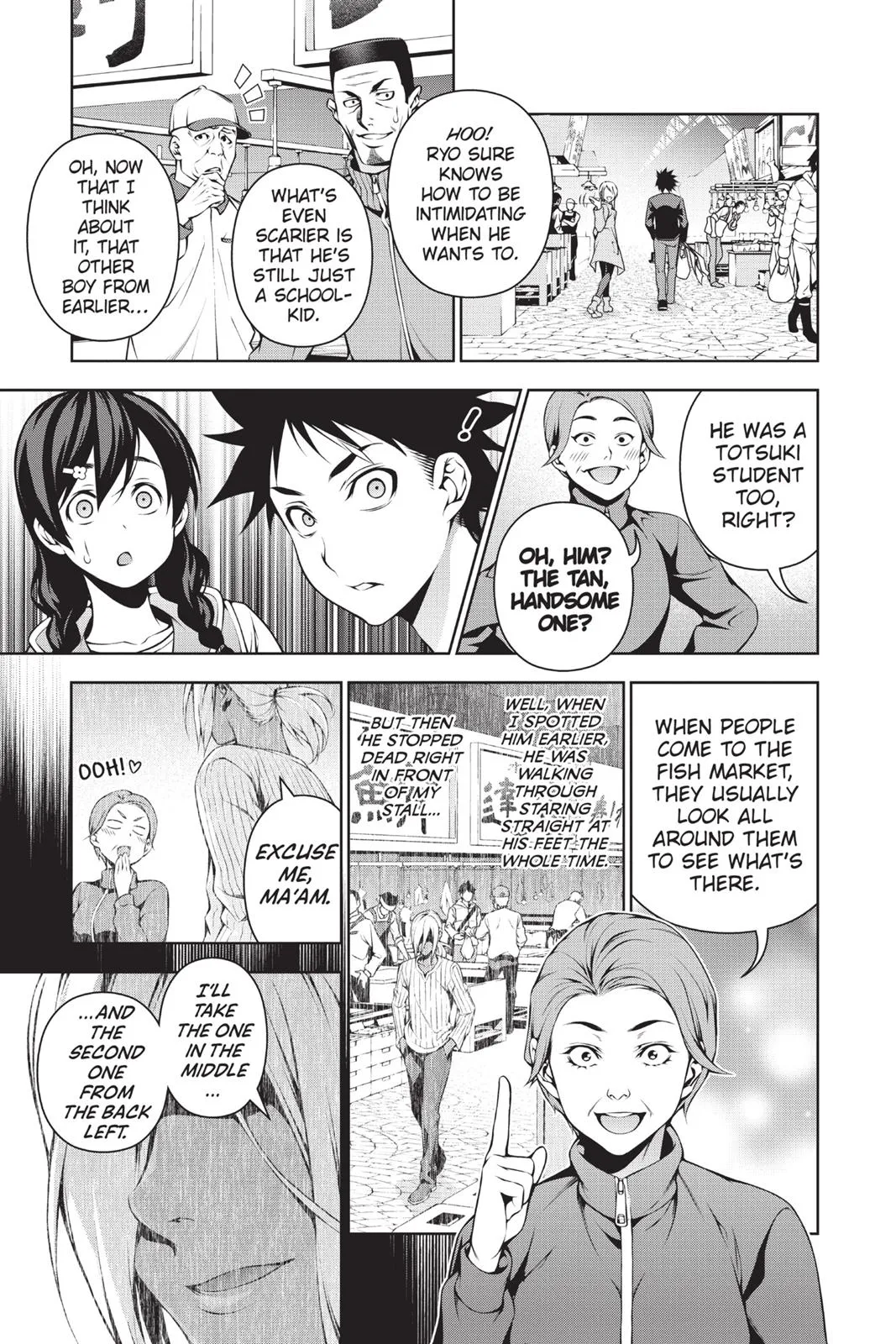 Read Food Wars en Manga Online