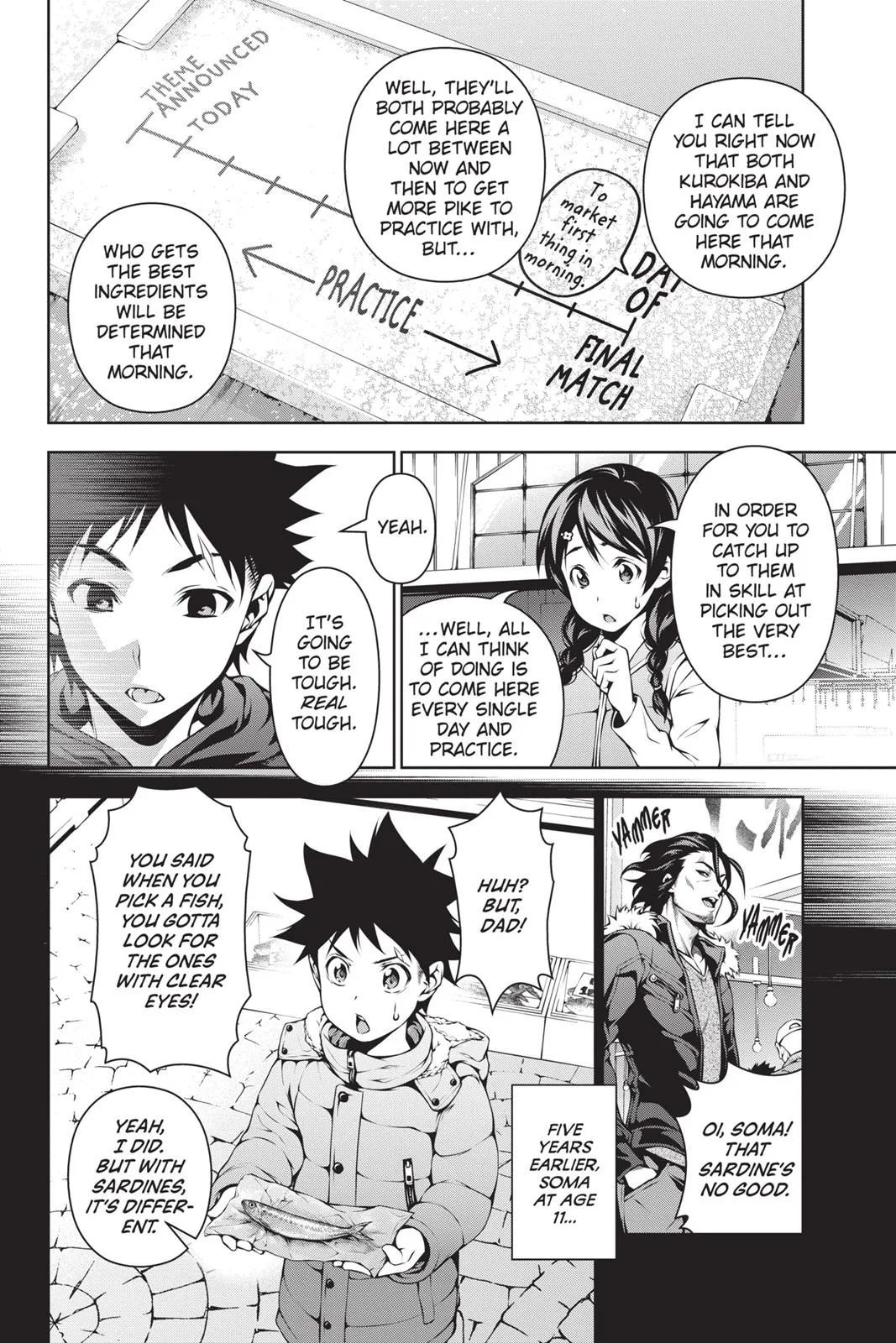 Read Food Wars en Manga Online