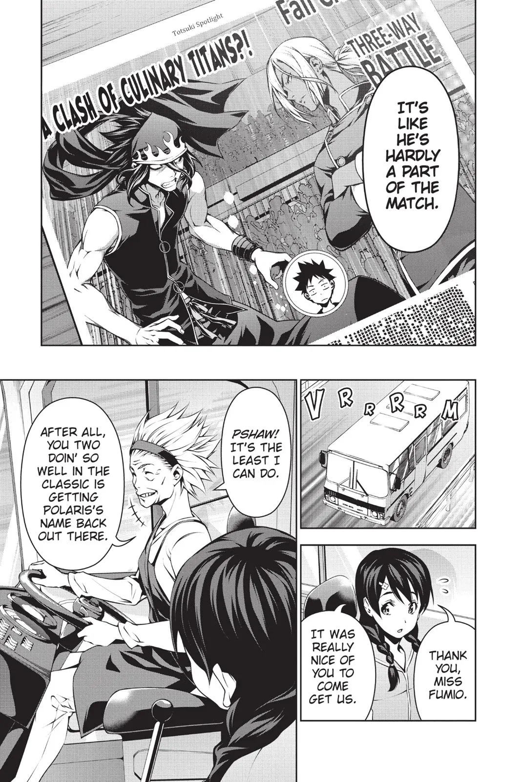 Read Food Wars en Manga Online